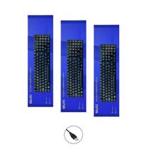 Teclado Home Office Gamer Mult Com Fio TF100 Kit 3