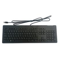 Teclado HP Z9H48AT Slim com fio USB preto Teclado HP Z9H48AT Slim com fio USB preto