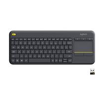 Teclado HTPC Logitech K400 Plus Wireless Touch - Preto