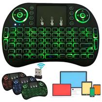 Teclado Iluminado Sem Fio Com Bateria