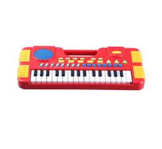 Teclado Infantil 31 Teclas Vários Sons Vermelho My Music