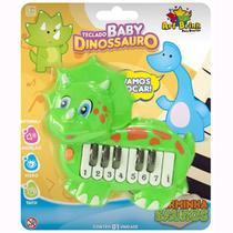 Teclado Infantil Baby Dino Dinossauro Musical Didático