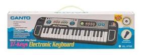 Teclado infantil Canto keyboard play piano e muito divertidos.