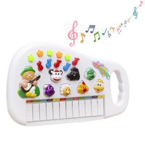 Teclado Infantil Musical Bichos Instrumento Aprendizagem Teclado Infantil Musical Bichos Instrumento Aprendizagem