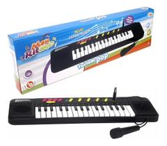 Teclado Infantil Musical Com Microfone Divertido Educativo Teclado Infantil Musical Com Microfone Divertido Educativo