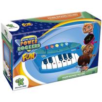 Teclado Infantil Musical Iluminado Power Rockers Fun