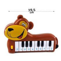 Teclado Infantil Musical Macacos - 30032 - ATK Brinquedos