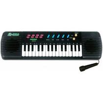 Teclado Infantil Piano Musical Karaoke Microfone Crianças - Makeda