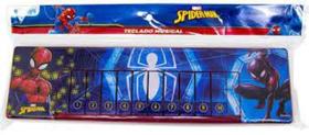 Teclado Infantil Spiderman 10 Teclas - Novo