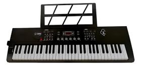 Teclado Iniciante Spring Tc-061 61 Teclas Preto