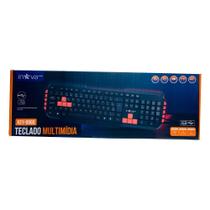 Teclado Inova Multimídia USB PC e Notebook Padrão ABNT2 Teclado Inova Multimídia USB PC e Notebook Padrão ABNT2