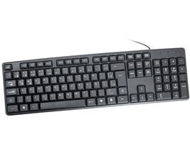 Teclado K-Mex KB-3728U, USB, Preto