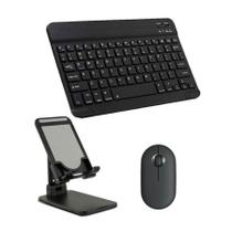 Teclado Kit Mouse Suporte Para Galaxy Tab S7 Plus / Fe 12.4