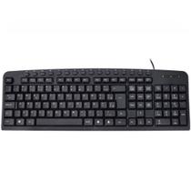 Teclado Kmex Padrão Abnt2, Usb, Preto - Km-3928u Teclado Kmex Padrão Abnt2, Usb, Preto - Km-3928u