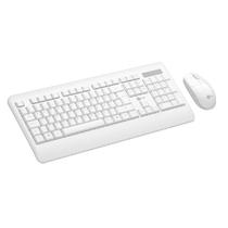 Teclado Lecoo S/Fio + Mouse Kw202 Branco