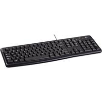 Teclado Logitech K120 ABNT2 Black, 920-004423 Teclado Logitech K120 ABNT2 Black, 920-004423