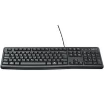 Teclado Logitech K120 Com Fio, USB, ABNT2
