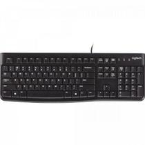 Teclado Logitech K120 Com Fio USB Preto