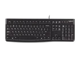 Teclado Logitech K120 Qwerty Inglês Us Cor Preto