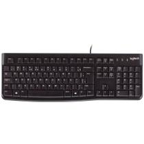 Teclado Logitech K120 Resistente à Respingos Preto ABNT2