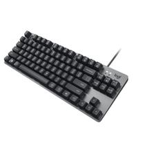 Teclado Logitech K835, Mecânico, Compacto, US, Com Estrutura de Alumí Switch Red Linear - 920-010086
