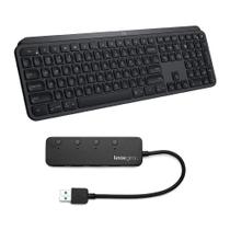 Teclado Logitech MX Keys Advanced Wireless Iluminado Teclado Logitech MX Keys Advanced Wireless Iluminado