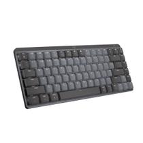 Teclado Logitech MX Mechanical Mini para Mac sem fio cinza Teclado Logitech MX Mechanical Mini para Mac sem fio cinza