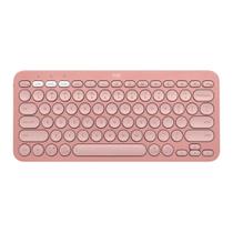 Teclado Logitech Pebble Keys 2 K380s Bluetooth Sem Fio Rosa
