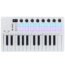 Teclado M-Vave SMK25 II Controlador Midi 25 Teclas 16 Pads Teclado M-Vave SMK25 II Controlador Midi 25 Teclas 16 Pads