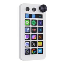 Teclado Macro Stream Controller Deck TreasLin N1 com 18 Teclas
