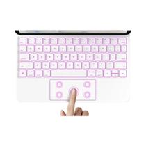 Teclado mágico com display LCD, estojo para iPad Air 6, iPad Pro 13 ", Pro 11, 12.9, 5, 4, 10.9