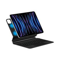 Teclado Magnético com Capa Inteligente para iPad Pro 11/12.9", Air 4/5 e iPad 10ª Geração