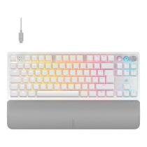 Teclado Magnético Gamer Corsair K70 PRO TKL LED RGB, Switch CORSAIR MGX, Hall Effect, Rapid Trigger, US, Branco - CH-911921G-NA