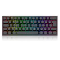 Teclado magnetico gamer fidd rgb 8k hz switch pink redragon k683-rgb pt preto Teclado magnetico gamer fidd rgb 8k hz switch pink redragon k683-rgb pt preto