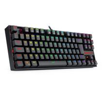 Teclado Magnético Gamer Kumara PRO RGB Preto Switch Marrom K552RGB-PRO