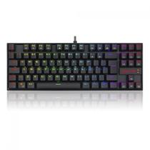 Teclado Magnético Gamer Kumara Pro RGB Switch RED ABNT2 Preto - K552RGB-PRO - Redragon