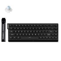 Teclado Magnético Gamer MCHOSE MC-Ace68-8, Switch Ice Blue Magnetic, USB, Preto - MC-Ace68-8