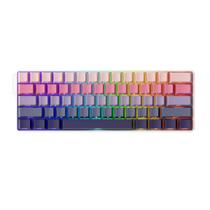 Teclado magnetico gamer monsgeek fun60 pro rgb 8k switch glare linear akko ultra phantom pink