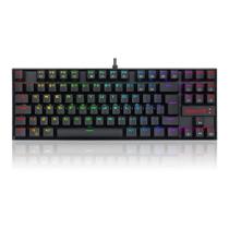 Teclado Magnético Gamer Redragon Kumara Pro, RGB, Switch Red, ABNT2, Preto - K552RGB-PRO (PT-RED)