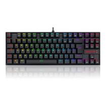 Teclado Magnético Redragon Kumara Pro V2 RGB Switch Marrom USB Preto - K552RGB-PRO Teclado Magnético Redragon Kumara Pro V2 RGB Switch Marrom USB Preto - K552RGB-PRO