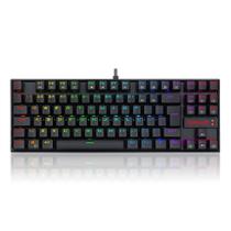 Teclado magnetico usb gamer kumara pro rgb switch red redragon k552rgb-pro v2 preto Teclado magnetico usb gamer kumara pro rgb switch red redragon k552rgb-pro v2 preto