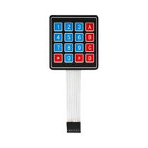 Teclado Matricial 4x4 Com Interruptor De Membrana 1x4 3x4 4x4 4*5 Para Arduino Carro Inteligente