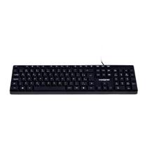 Teclado Maxprint OFFICEEASY , Multimidia por FN, USB 2.0, ABNT2, Preto - 60000153 Teclado Maxprint OFFICEEASY , Multimidia por FN, USB 2.0, ABNT2, Preto - 60000153
