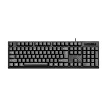 Teclado Maxprint padrão USB 2.0 Universitário preto - 60000140