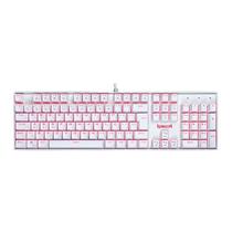 Teclado Mec Gamer Redragon Mitra Lunar Whit LED Verm Swi Pto
