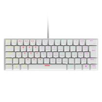 Teclado Mecânico 60% Vinik Anihi White - SWITCH RED - LED Rainbow - Anihiwhrd