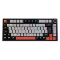 Teclado Mecanico 75% Pcyes Arkeum - Black Vulcan - Switch Red - Akbv75Rbr Teclado Mecanico 75% Pcyes Arkeum - Black Vulcan - Switch Red - Akbv75Rbr