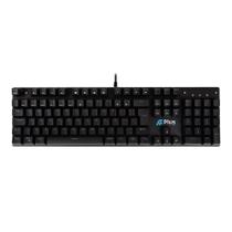 Teclado Mecânico A+ Plus Tech Khan RGB, Preto, Switch Brown