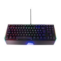 Teclado Mecânico A+ Plus Tech Mizu RGB, Preto, Switch Brown