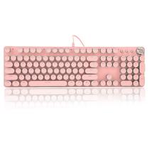 Teclado Mecânico Acogedor Pink Punk - Teclas Redondas